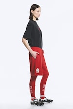 Bright Red - TOFFS Relaxed Jersey Football Shorts - 3