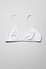 White - Ava Swim Top - 0