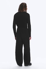 Black - Loose Sweatpants - 3