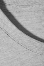 Grey - Relaxed Midweight T-shirt - 1