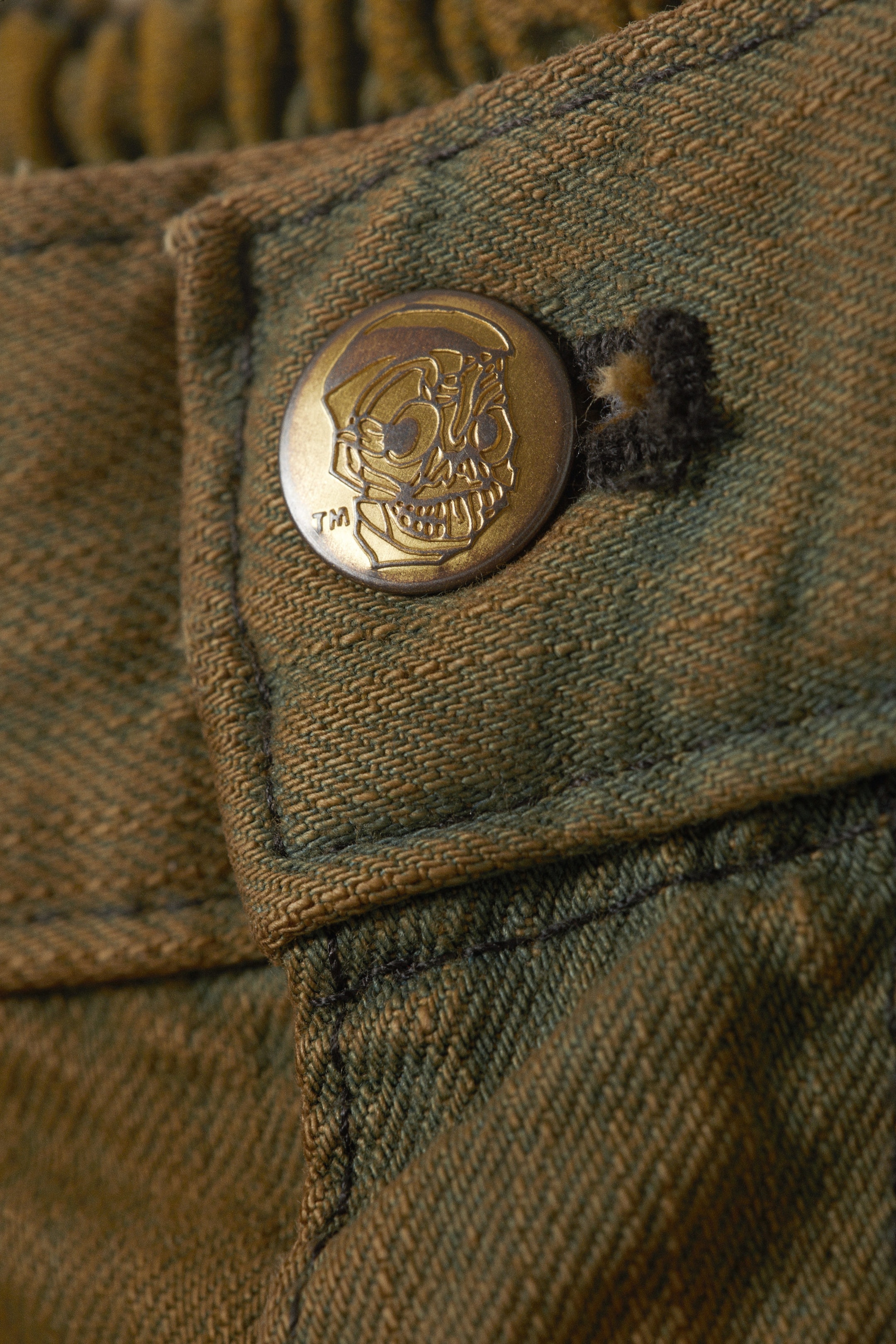 Deep Brown - Dunno Unisex Loose Fit Carpenter Jorts - 2