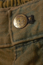 Deep Brown - Dunno Unisex Loose Fit Carpenter Jorts - 1