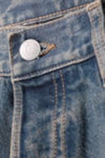 Steel Blue - Medium Blue - Space Relaxed Straight Leg Jeans - 1