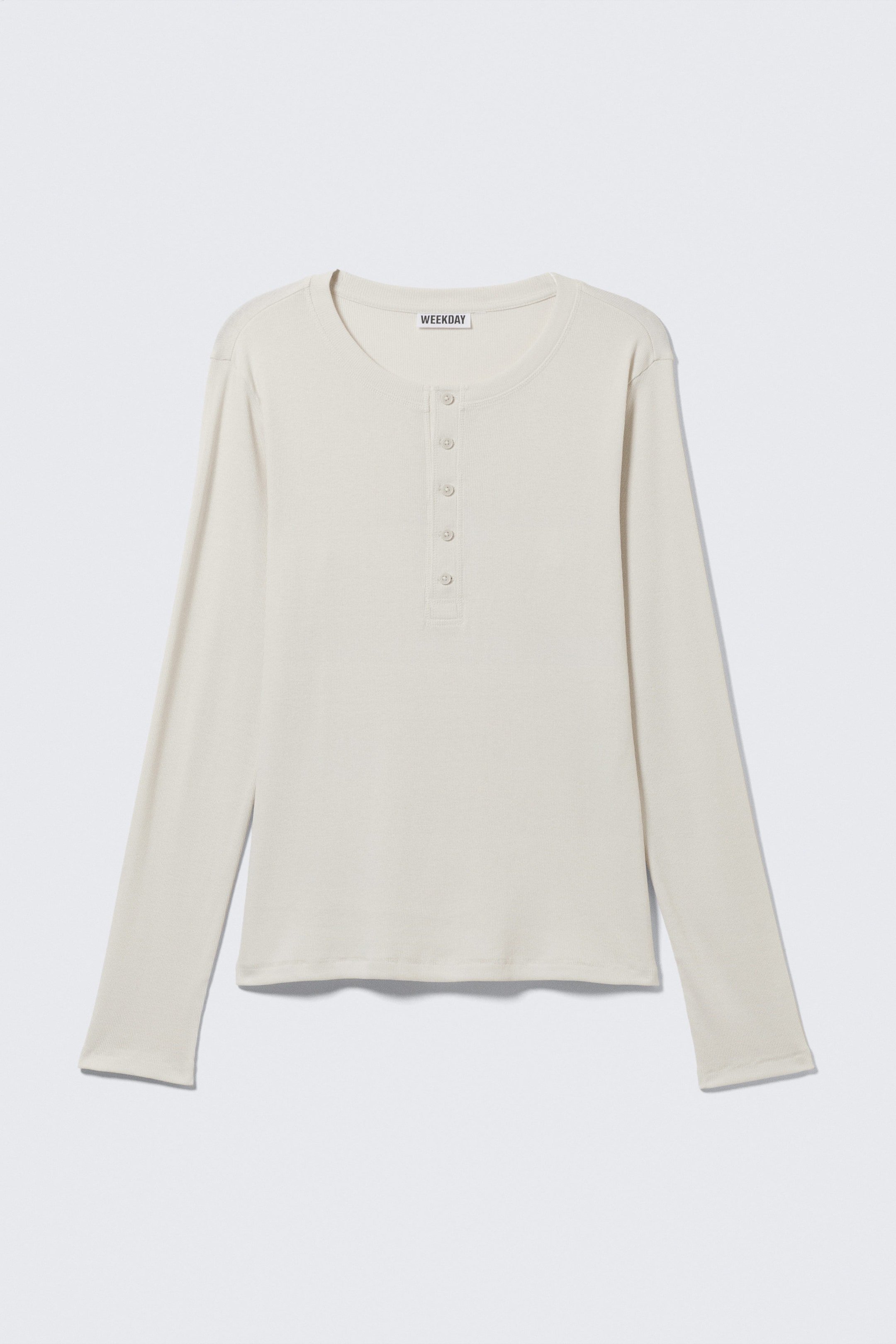 Dimvit - Henley-T-shirt med långa ärmar - 3