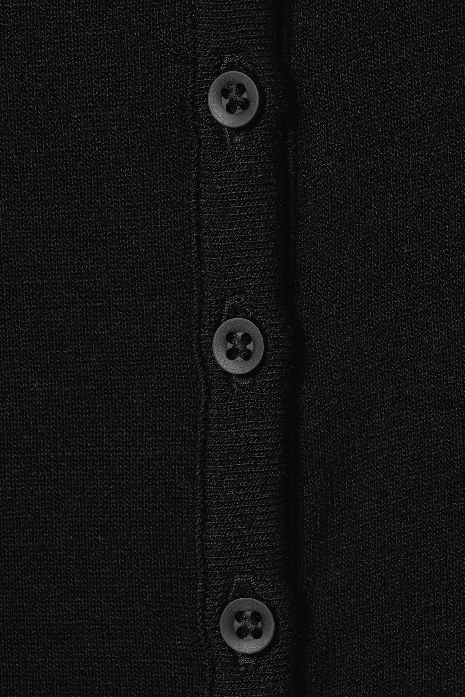 Slim Long-Sleeved Henley Top - Black/Dark Blue/Black & Grey Stripes - 4