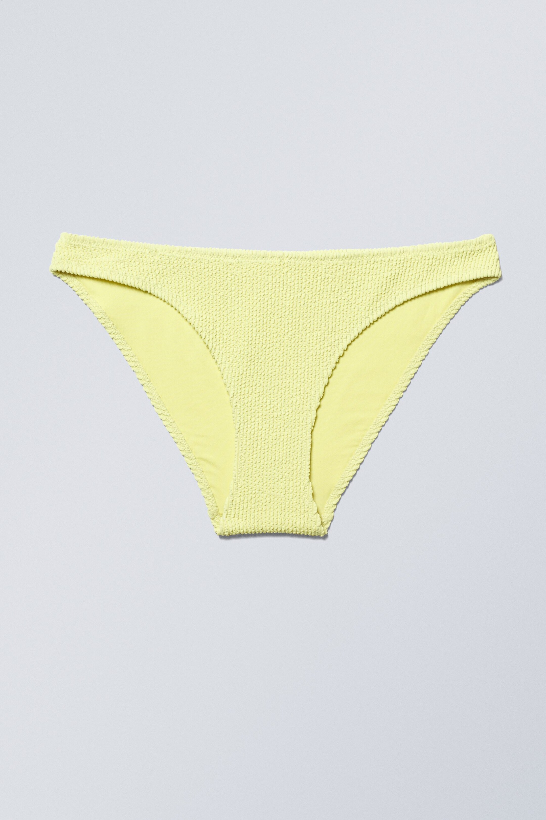 Pale yellow - Sunny Structured Swim Bottom - 0