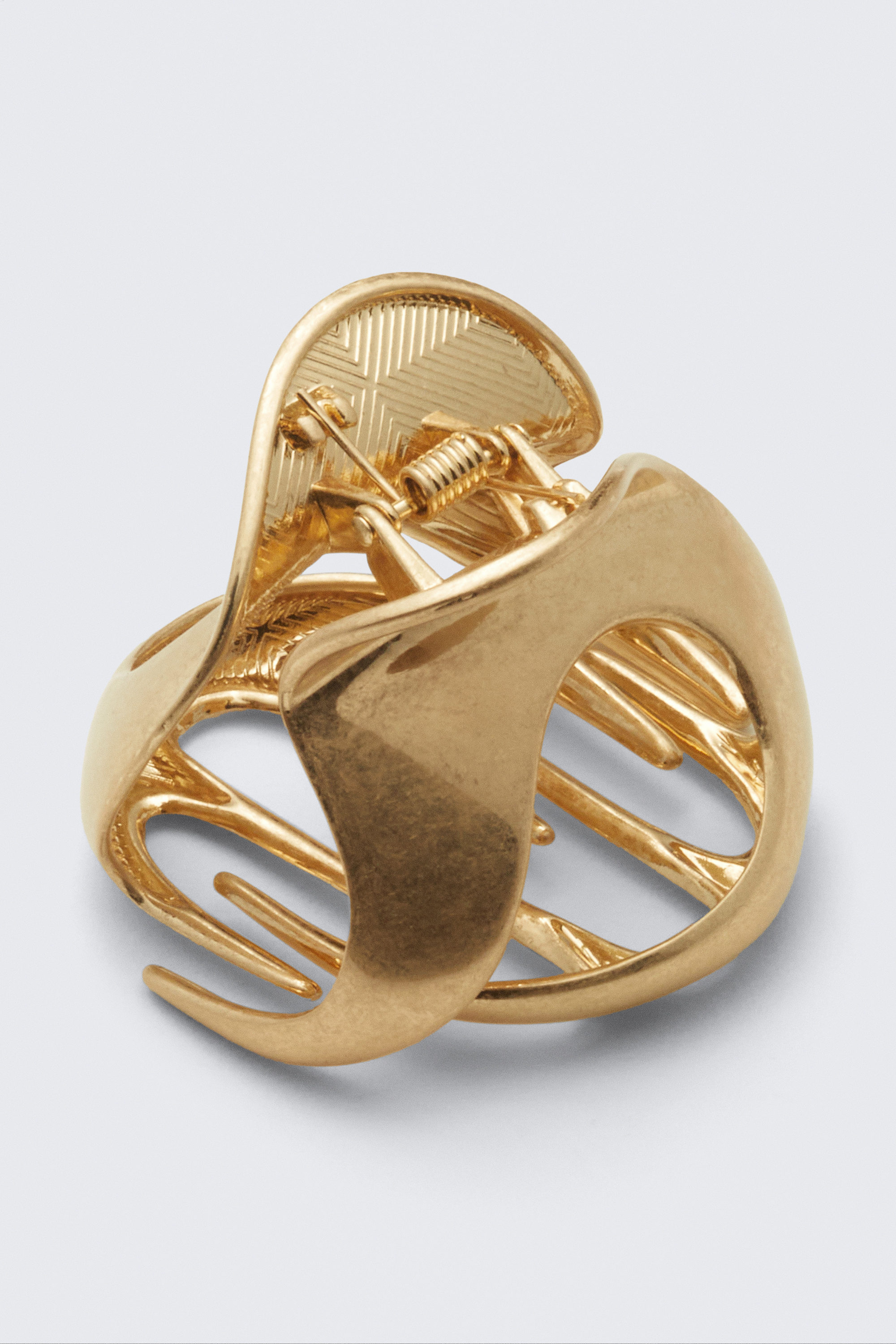 Warm Gold - Sculpturale Mini Hair Claw - 1