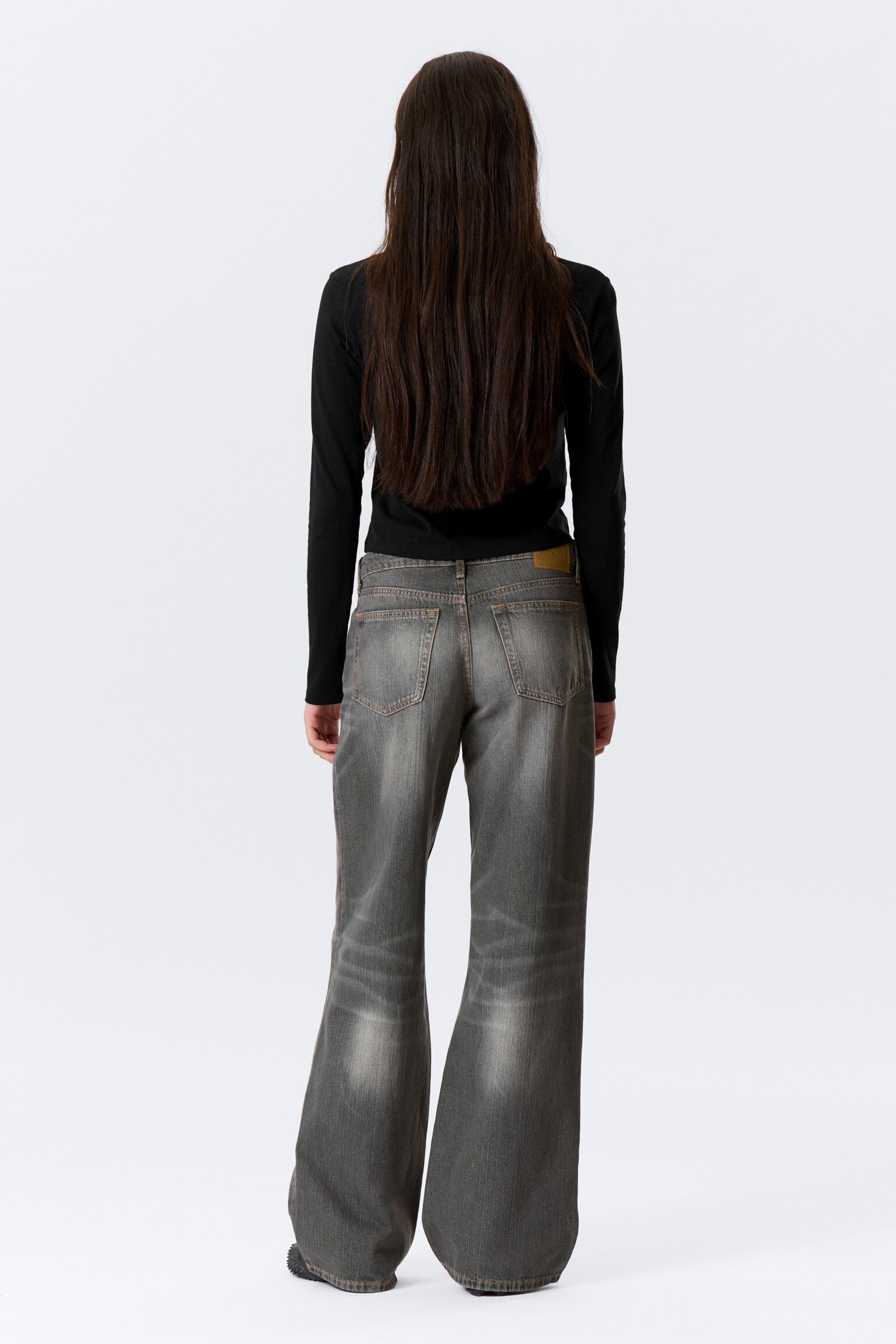 Ample Low Rise Loose Wide Leg Jeans - Mine Grey - Dark Grey/Deep Sea Blue - Dark Blue/Baltic Blue - Dark Blue/Blue One - Medium Blue/Risso Black - Black/Ink Black - Black/Gasoline Blue - Medium Blue/Snow Blue - Light Blue/Blue Stream - Medium Blue/Lake Blue - Dark Blue/Lip Blue - Light Blue/Mine Blue - Medium Blue/Ice Blue - Light Blue/Cyan Dust - Medium Blue - 5