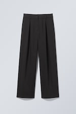 Black - Zia Suit Trousers - 0