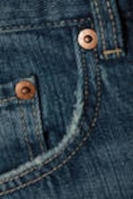 Mine Blue - Medium Blue - Astro Loose Baggy Leg Jeans - 12