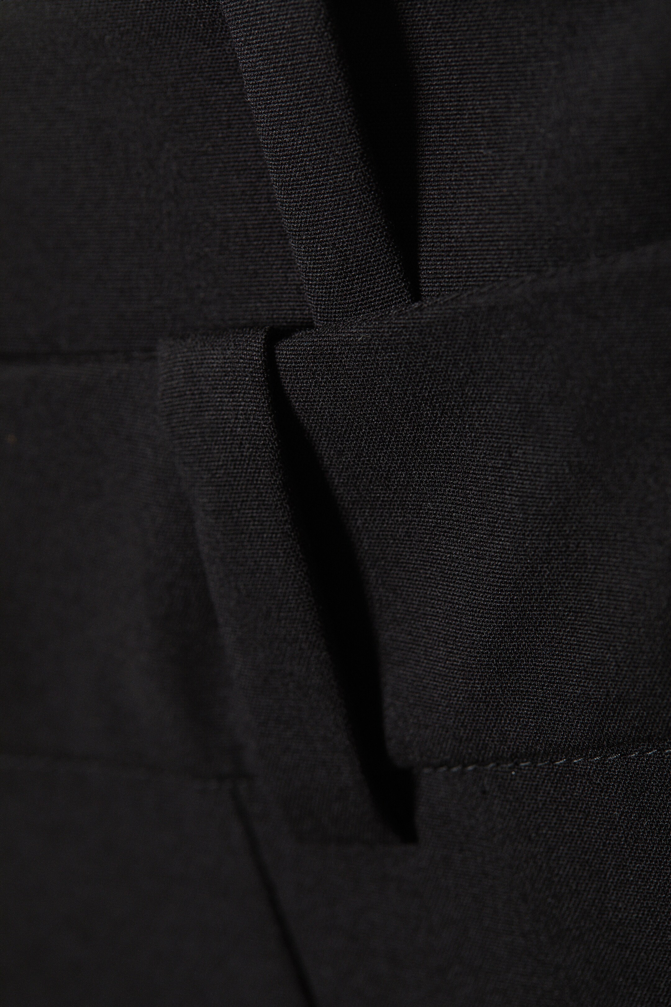 Agrandir l'image: Jupe longue évasée en tissu de costume taille basse - Noir - FEMME | H&M BE 6