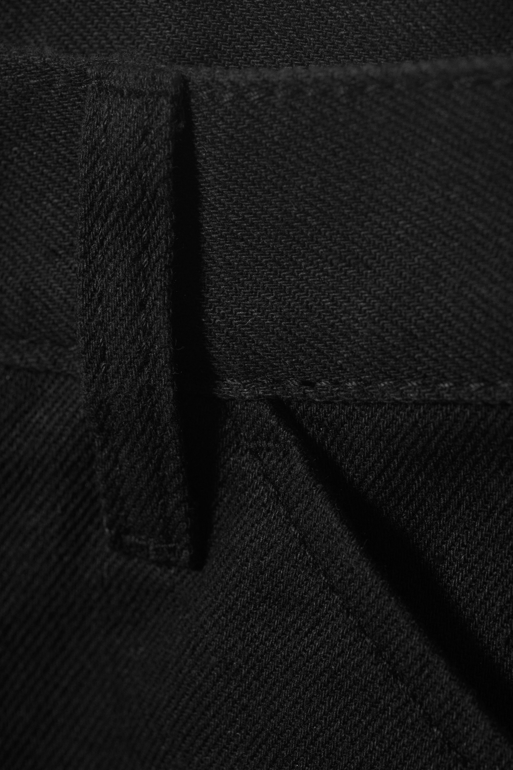 Schwarz - Astro - Lässige, weite Shorts aus Leinen-Mix - 2