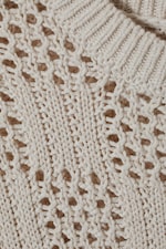 Beige - Cypher Oversized Sweatshirt - 1
