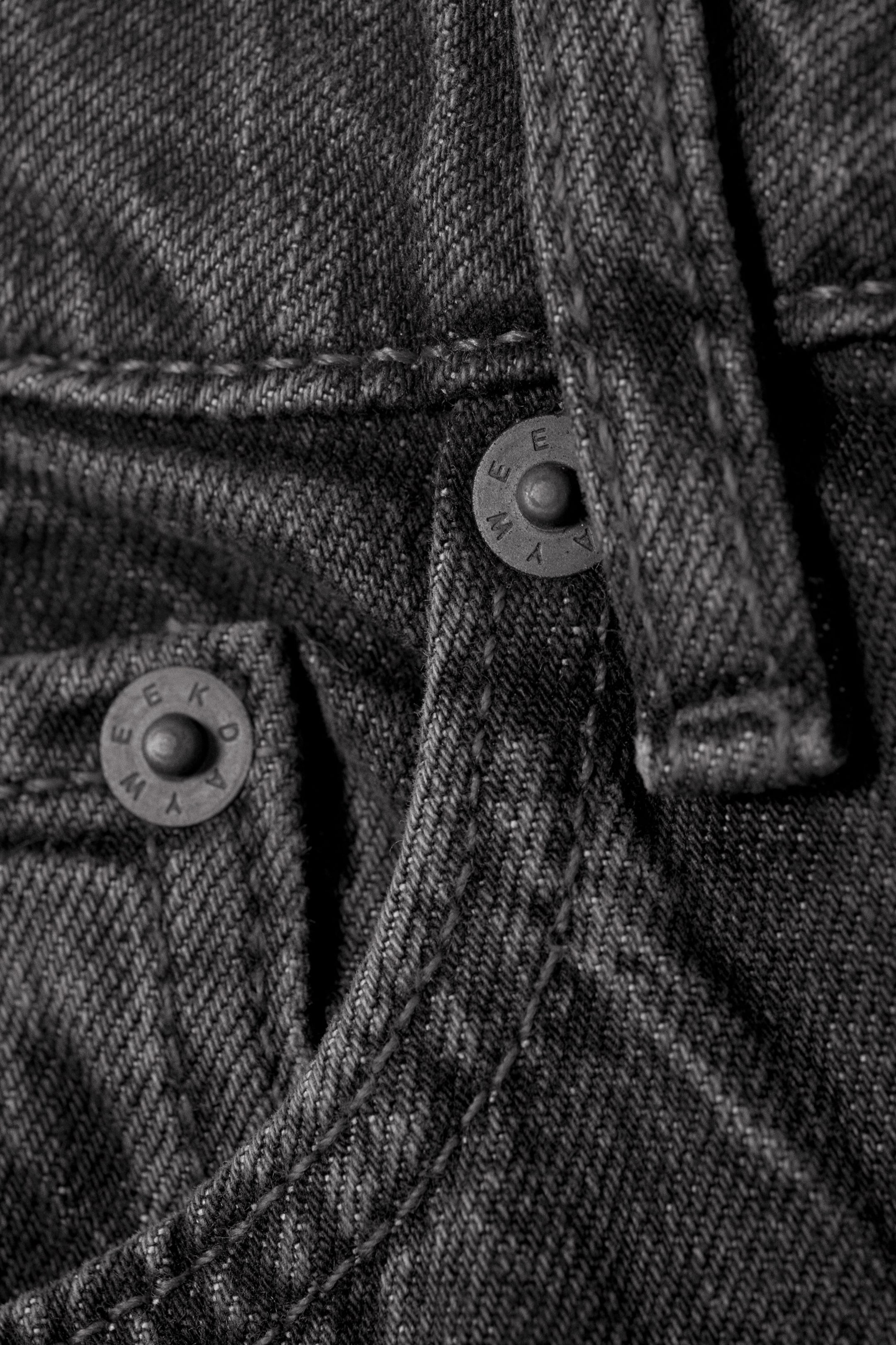 Risso Black - Black - Ample Low Rise Loose Wide Leg Jeans - 6