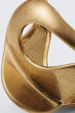 Warm Gold - Sculptural Mini Hair Claw - 2