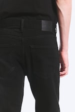 Black Rinse – svart - Orion rett slim-fit-jeans med mellomhøyt liv - 3