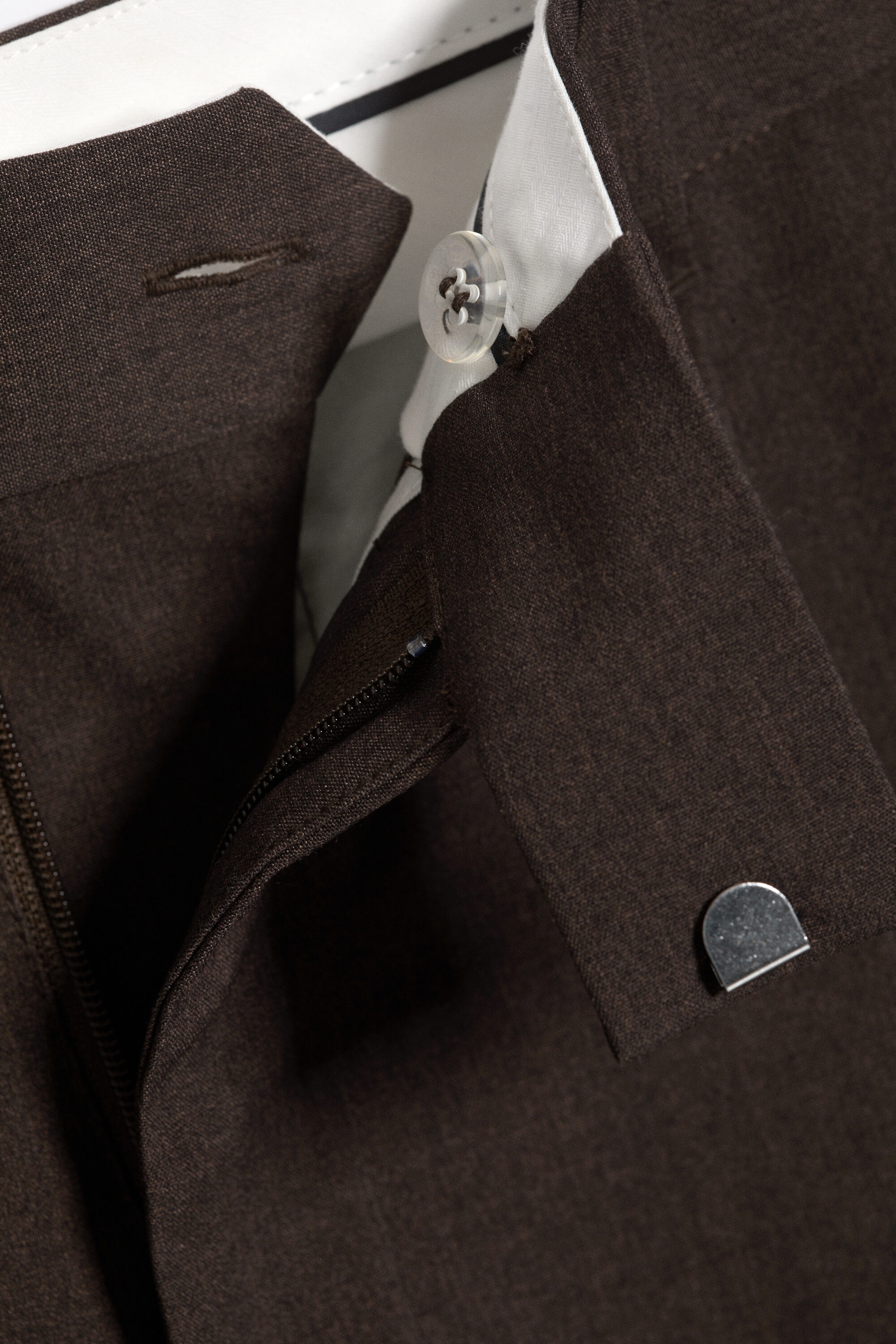 Marron foncé - Pantalon Felix Barrel - 2