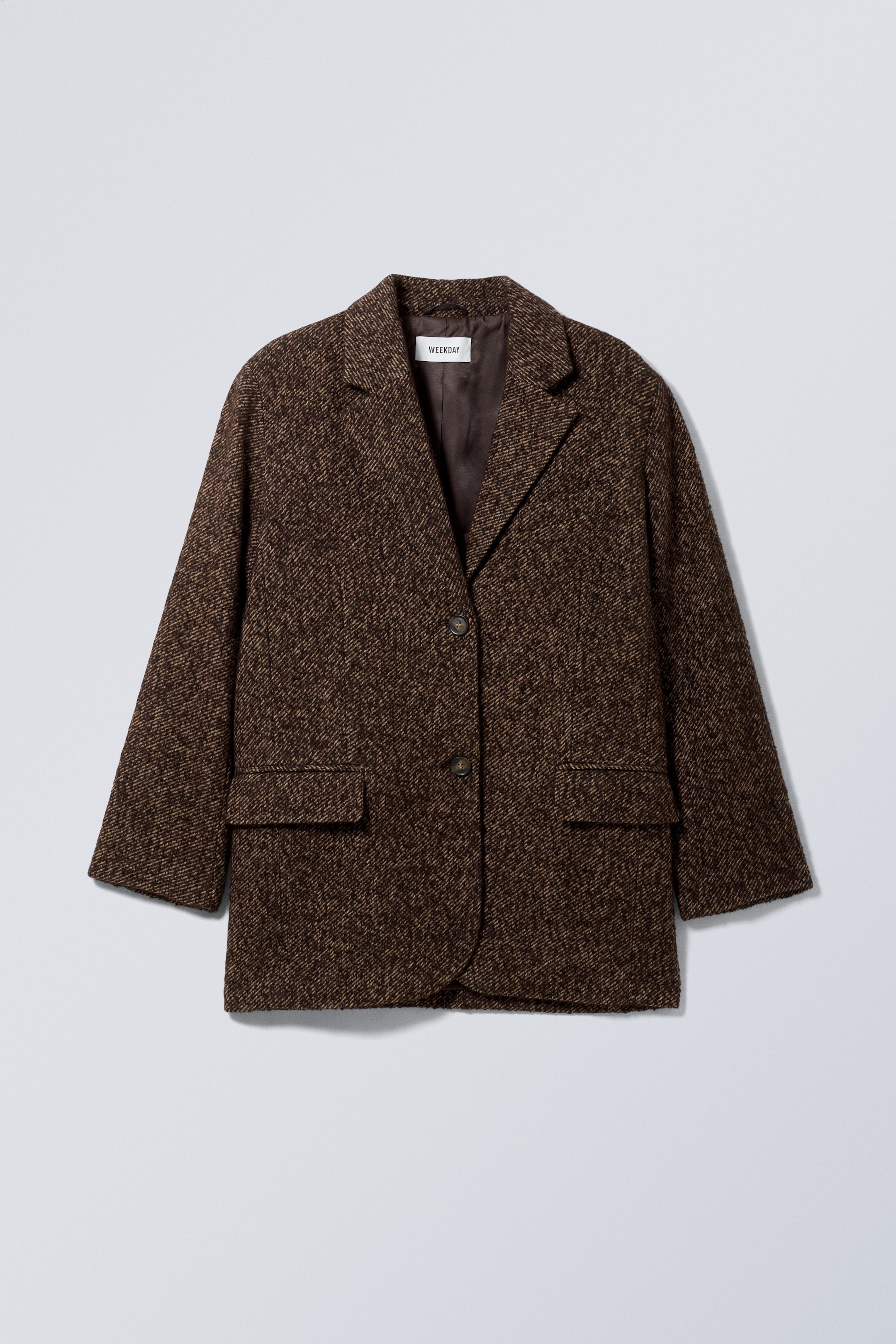 Dunkelbraun - Wollblazer Luciana - 1