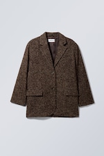 Dunkelbraun - Wollblazer Luciana - 1