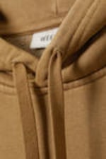 Medium Brown - Boxy Heavyweight Hoodie - 1