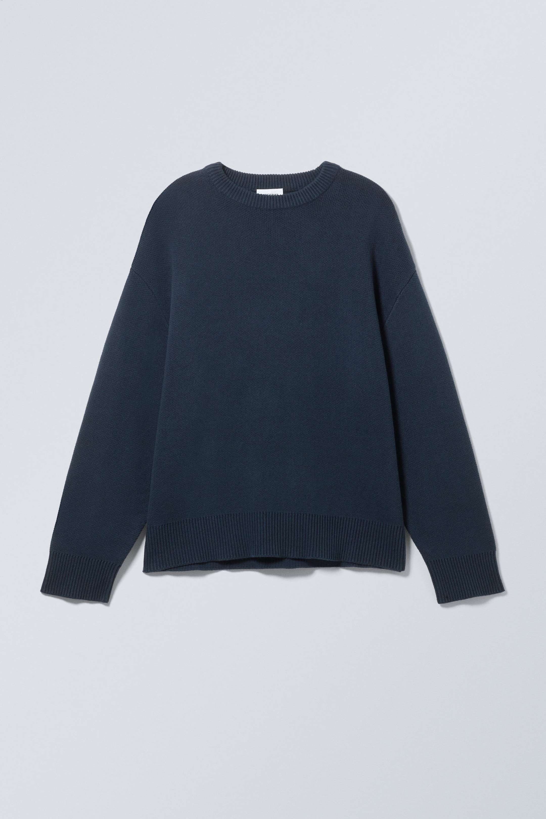 Dark Blue - Cypher Oversized Sweater - 0