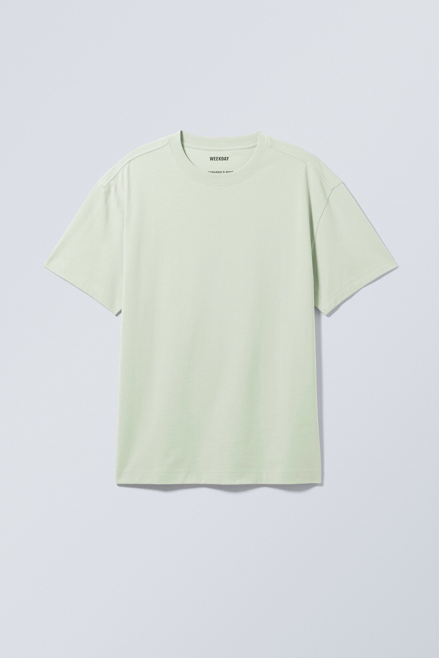 Oversized Heavyweight T-shirt - Pastel Green/Bright Blue/White/Black/Khaki Green/Off Black