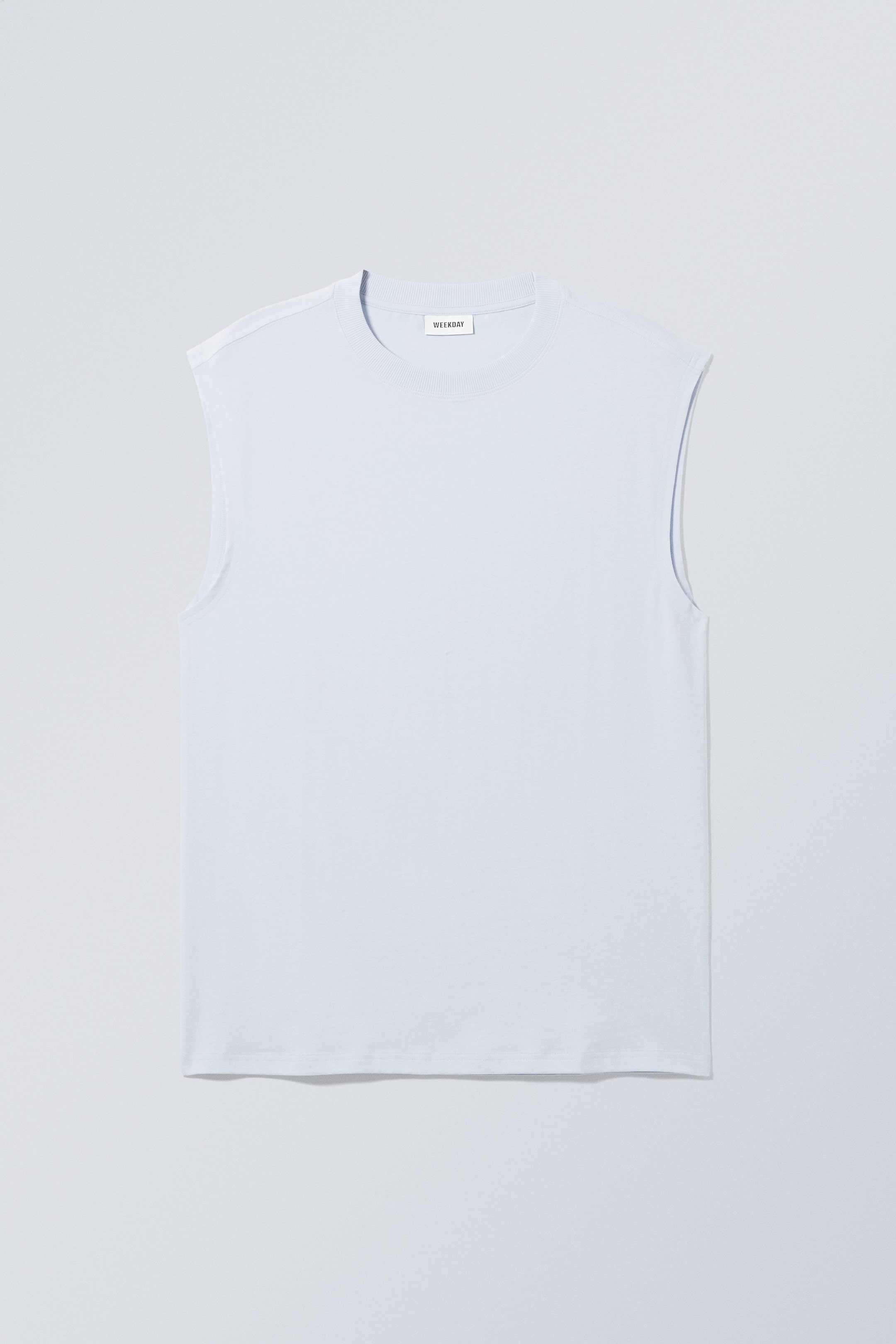 Blue dusty light - Ben Oversized Tank Top - 0