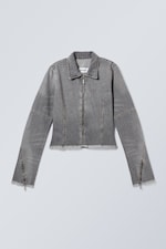 Eleven Grey - Ontario Denim Zip Jacket - 0