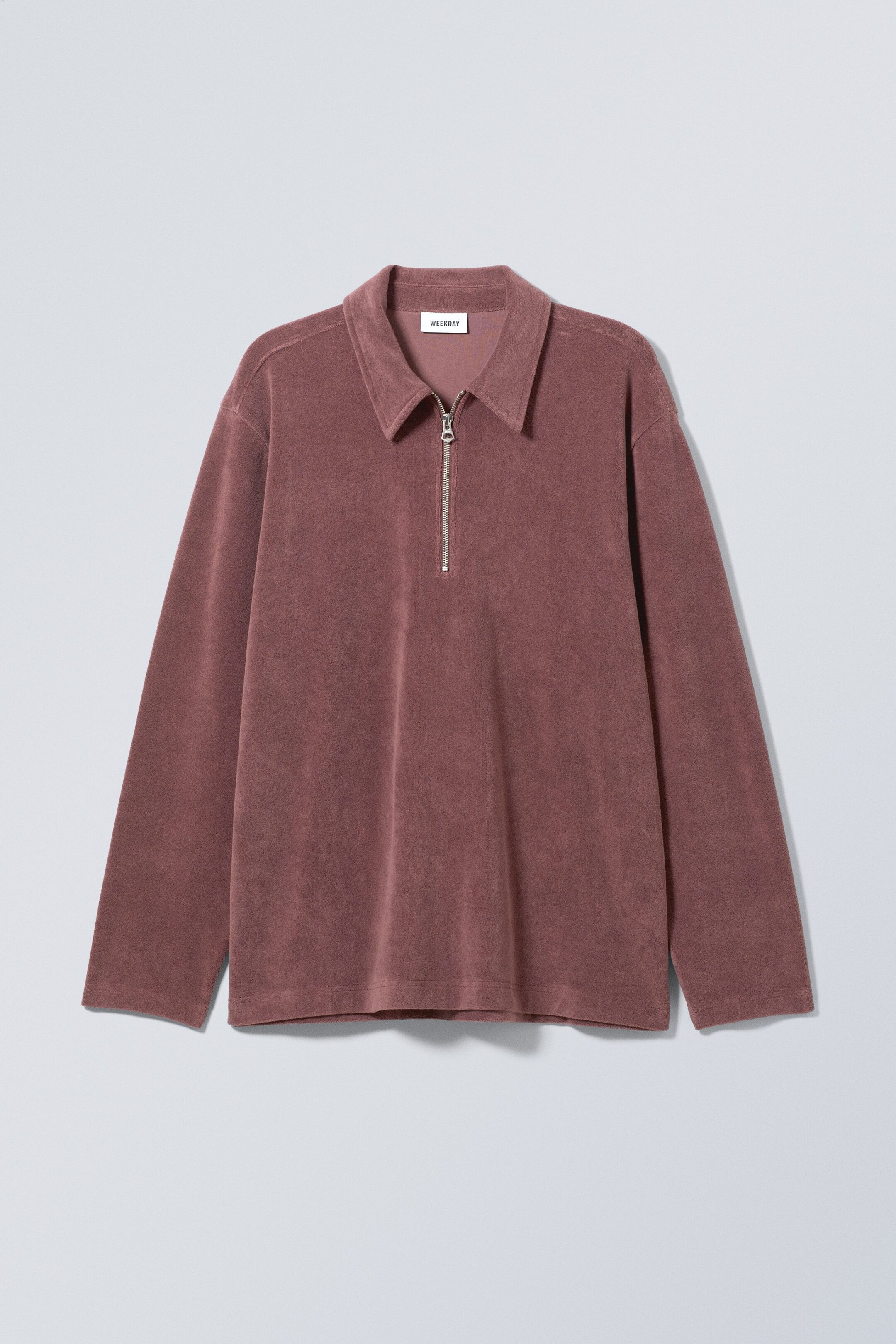 Maroon - Nano Terry Towelling Shirt - 0