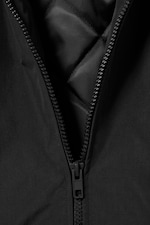 Svart - Colour Block - Sportig vadderad colorblock-jacka - 1