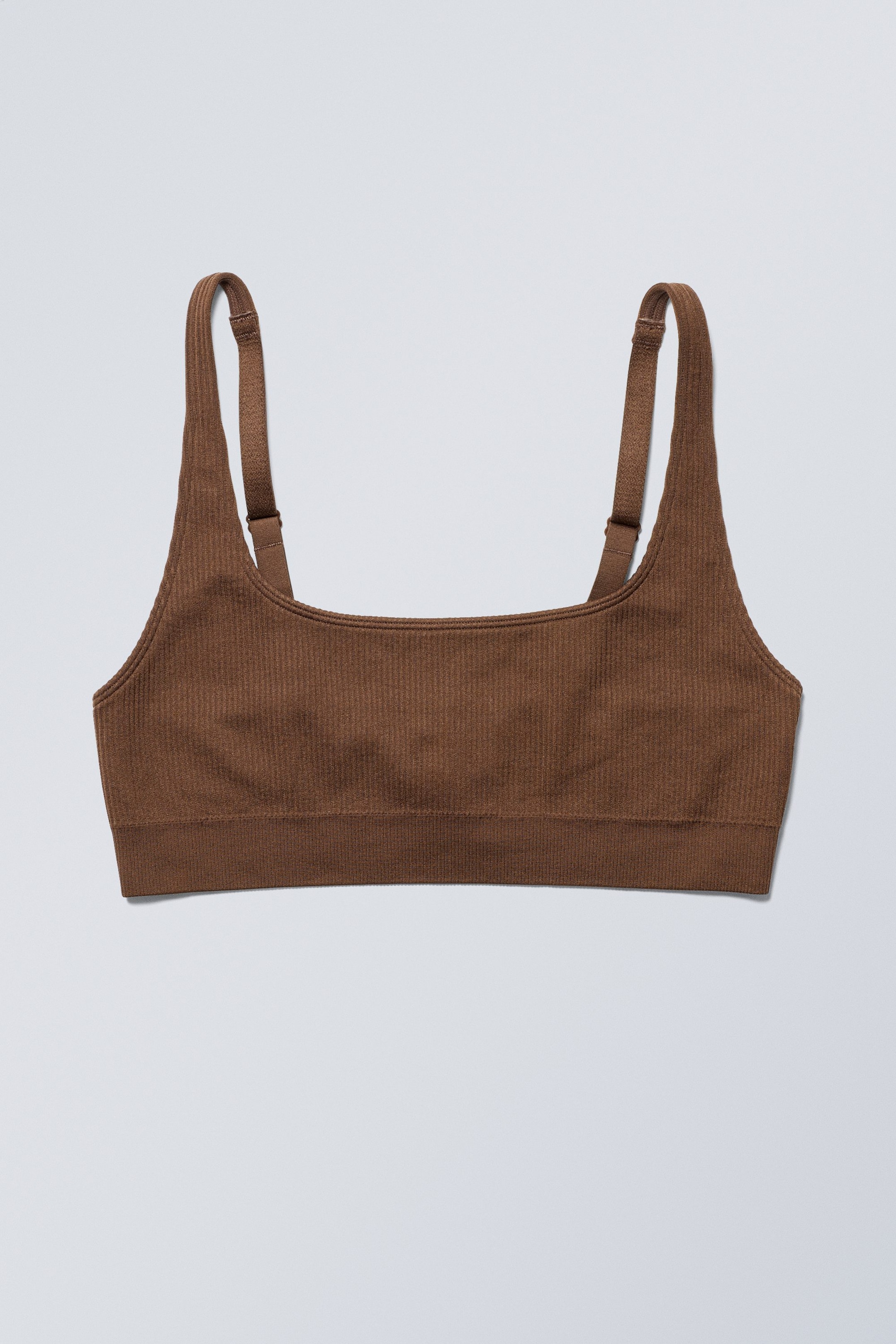 Brown - Cat Soft Bra - 0