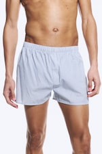 Weiß, Blau gestreift - Boxershorts 2er-Pack - 1