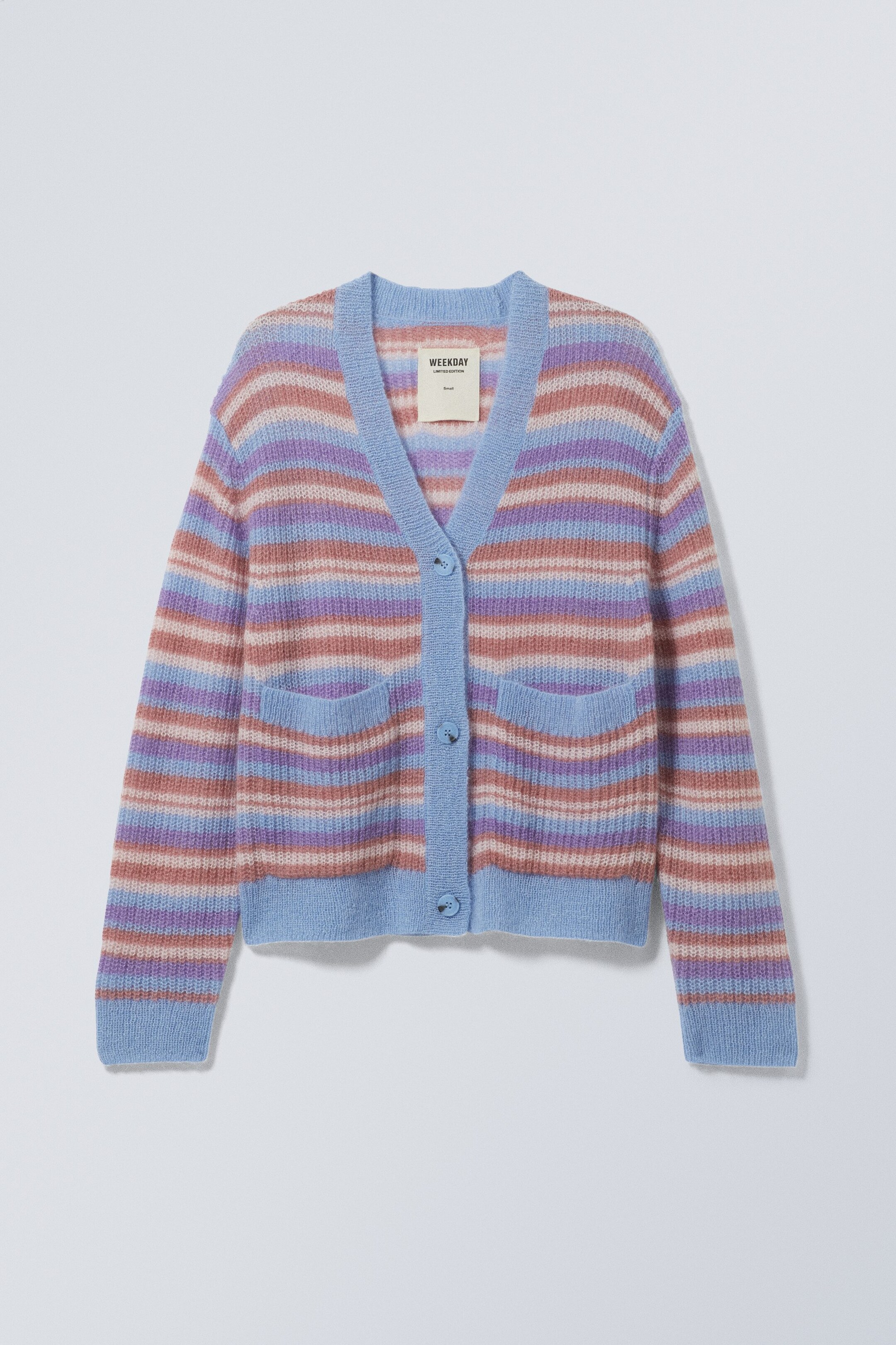 Multi Stripe - Sigsarve Knitted Cardigan - 0