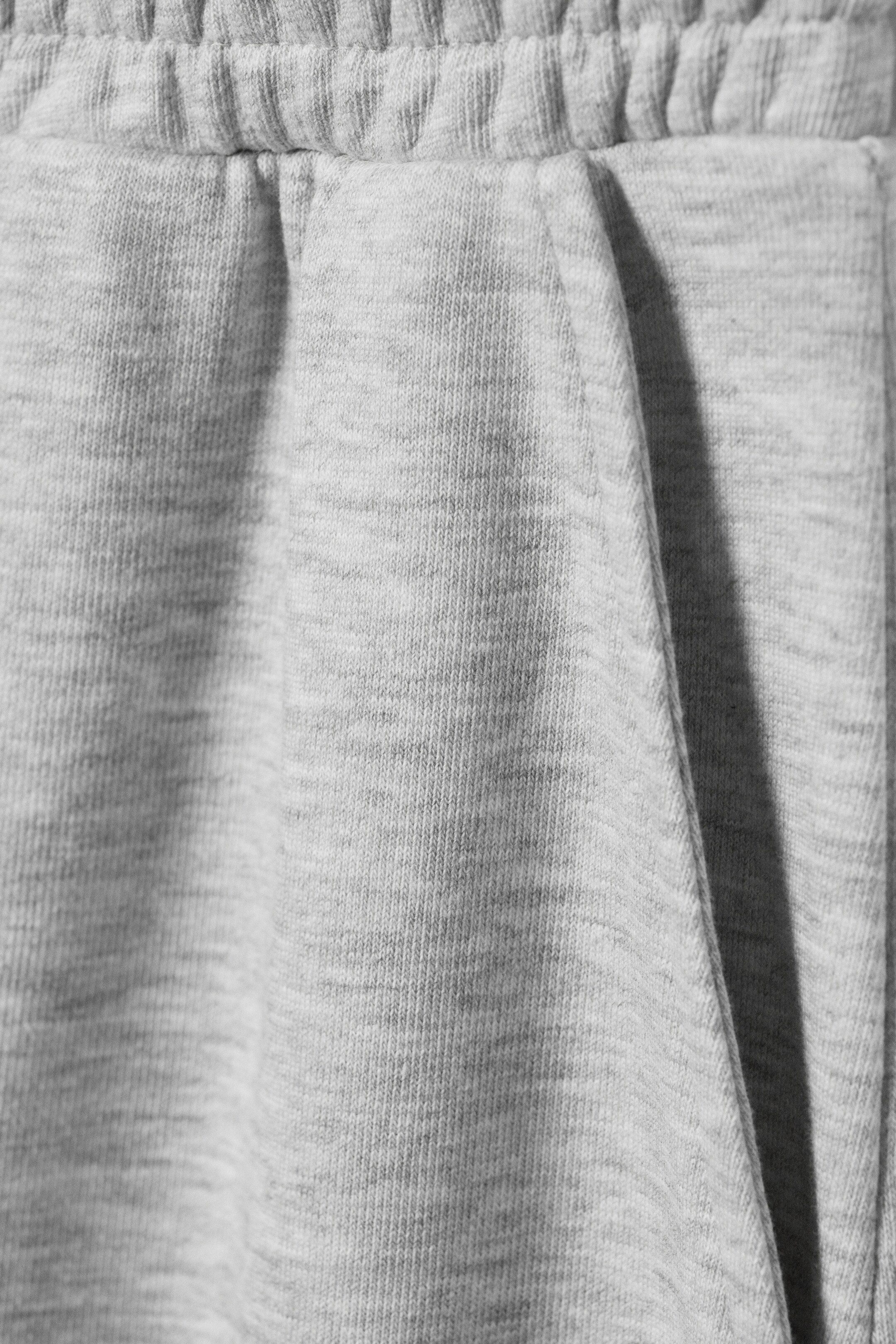 Visa större bild: Oversized vida terry-sweatpants - Gråmelerad - DAM | H&M SE 6