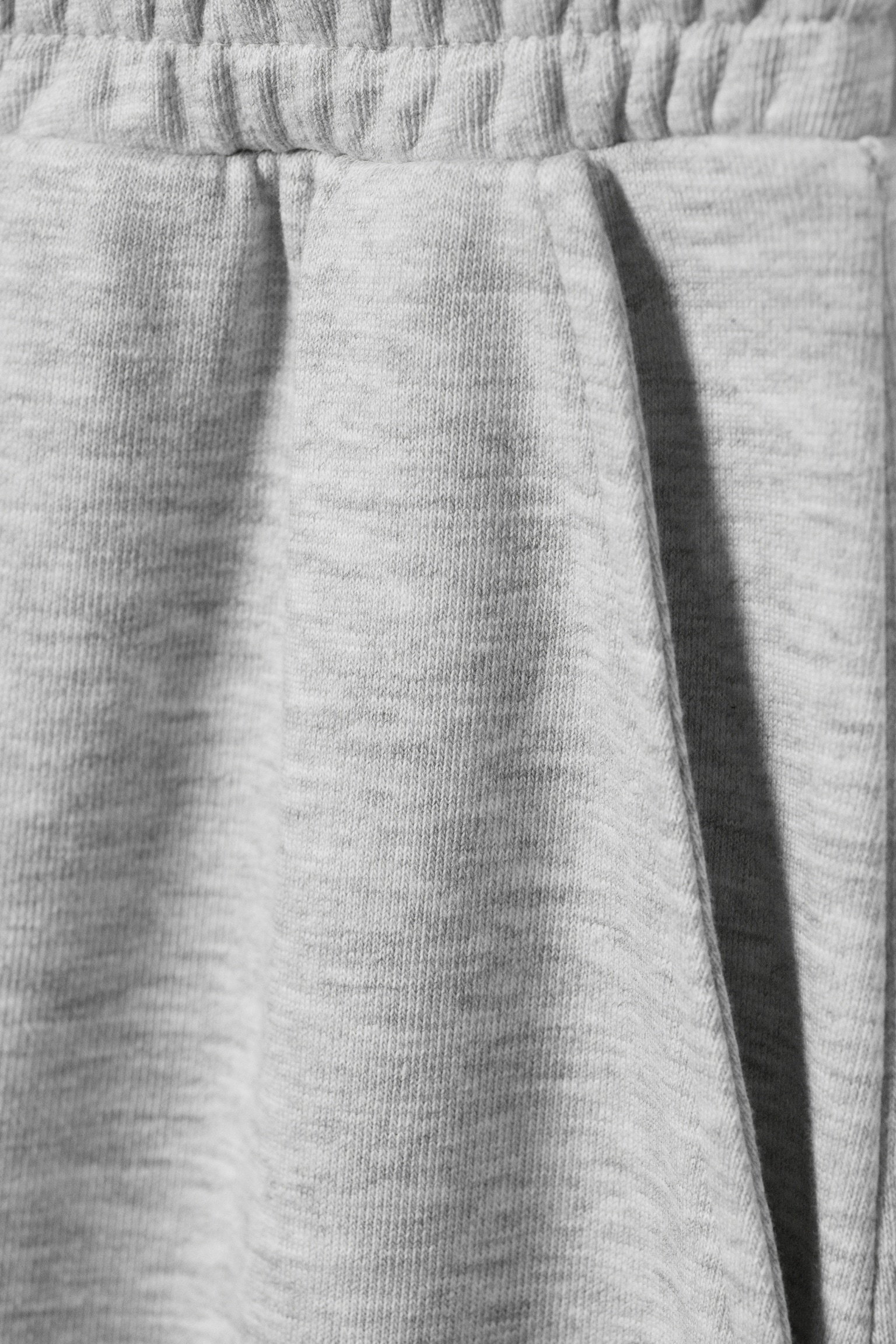 Oversized vida terry-sweatpants - Gråmelerad - 4