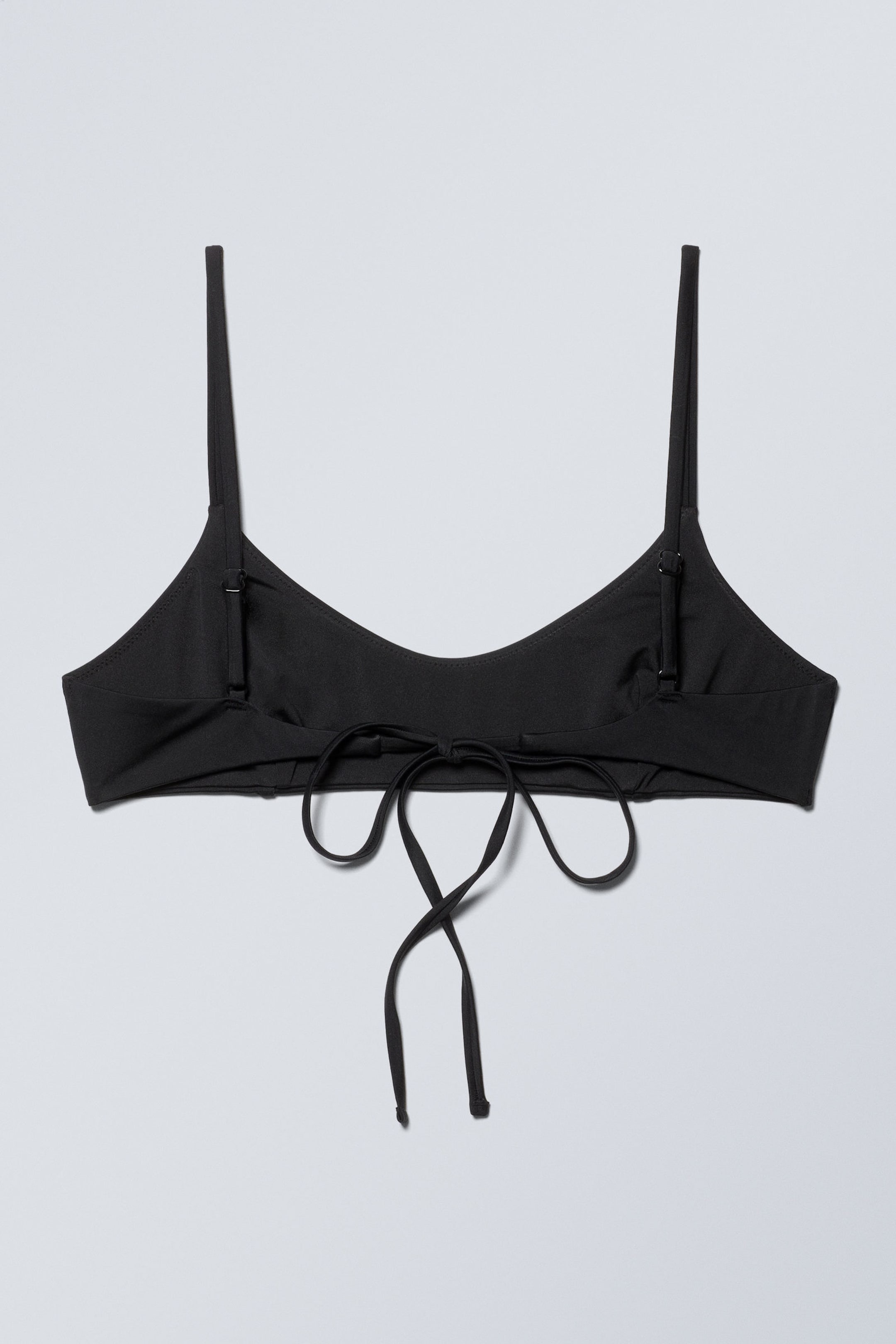 Schwarz - Träger-Bikinioberteil - 6