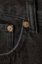 Tuned Black - Black - Astro Loose Baggy Leg Jeans - 22