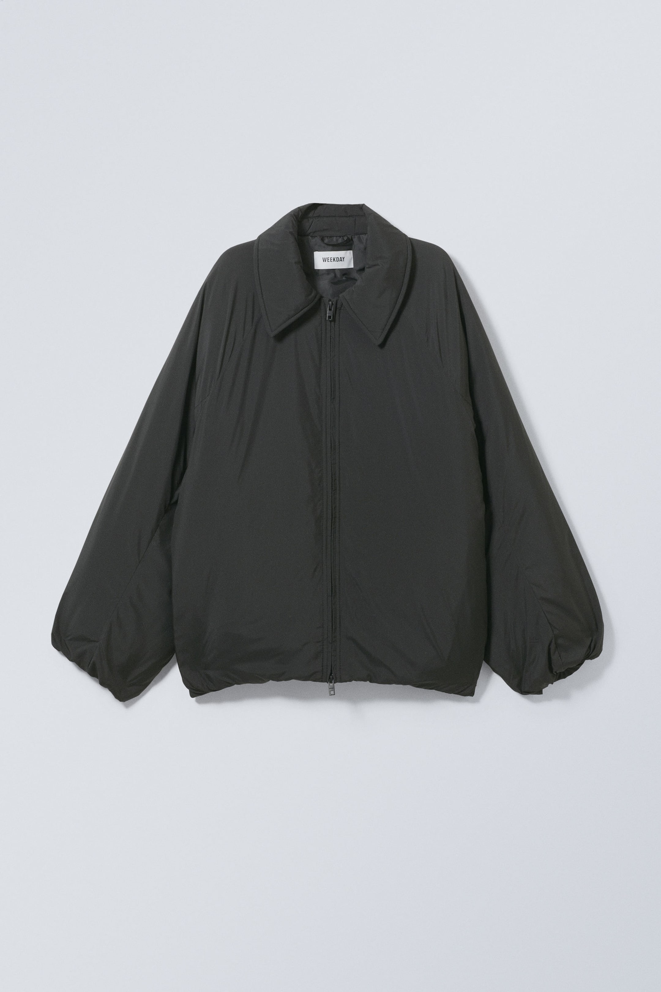 Schwarz - Wattierte Jacke Helena - 0