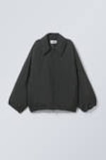 Schwarz - Wattierte Jacke Helena - 0