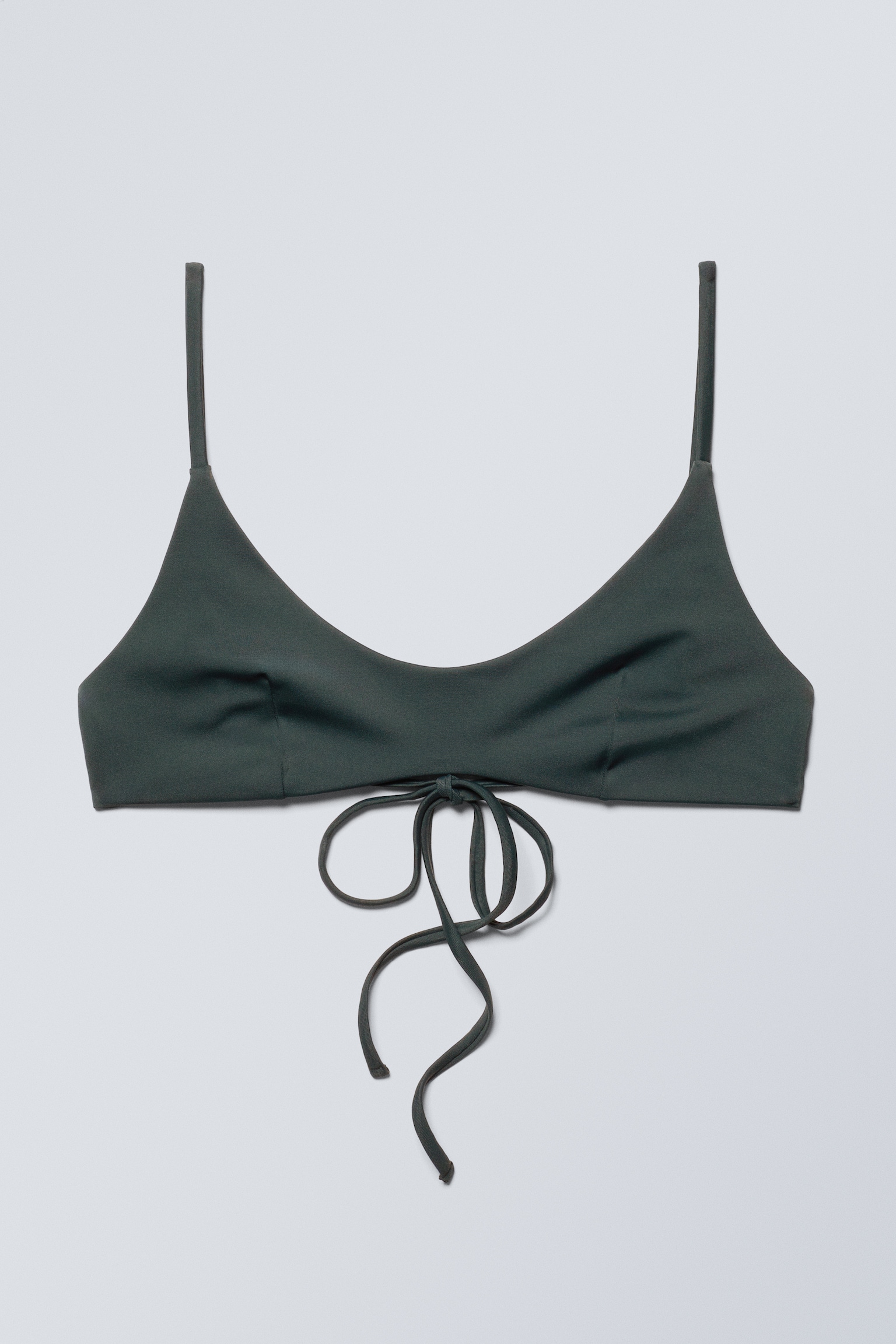 Haut de bikini lanières - Vert foncé/Vert clair/Bleu clair/Noir/Bleu vif