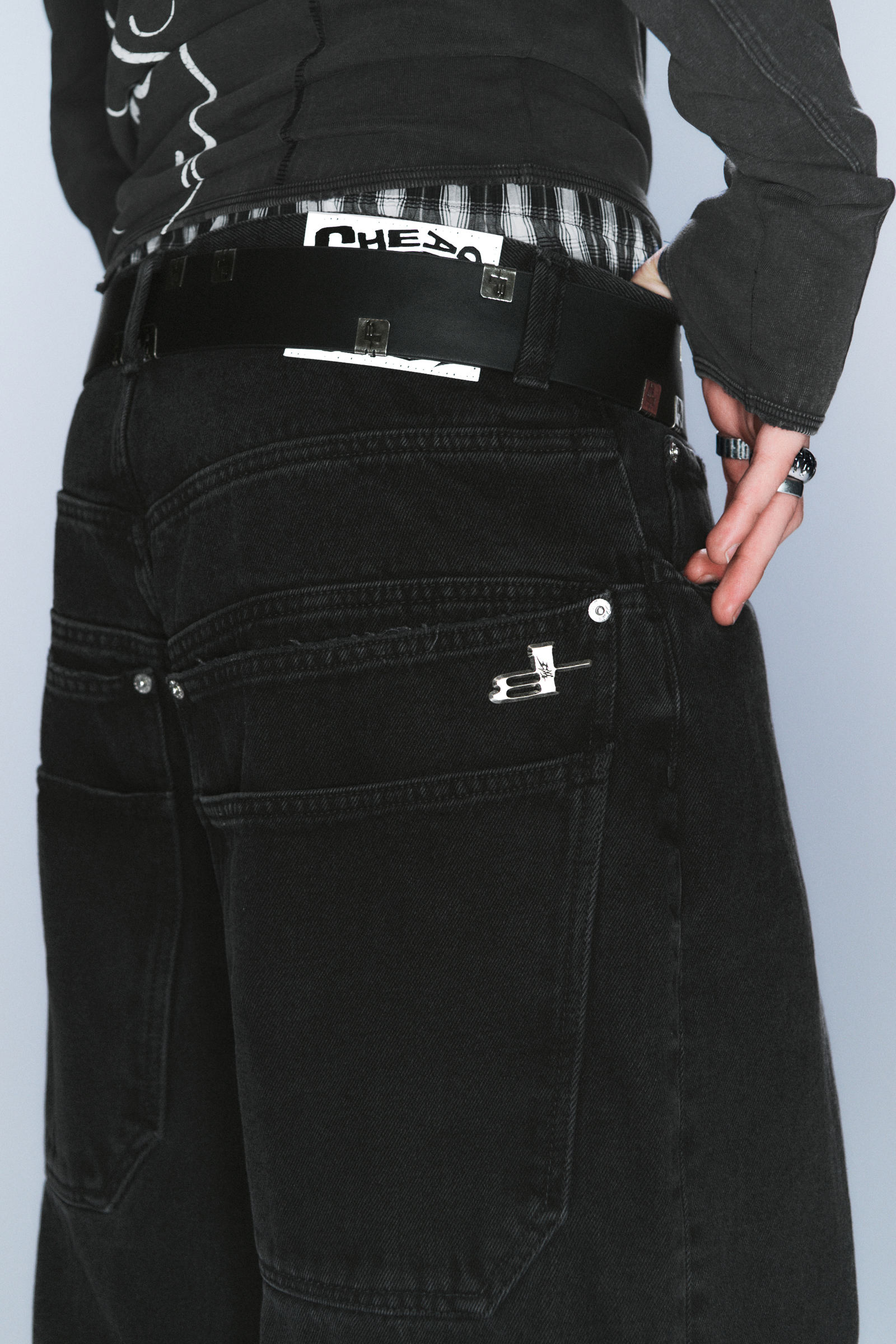 【送料&関税込】ChloAC Black Leather Belt Chloe Leather Belt | Unison Label