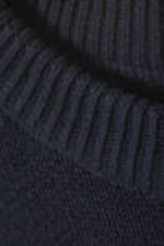 Dark Blue - Cypher Oversized Sweater - 1