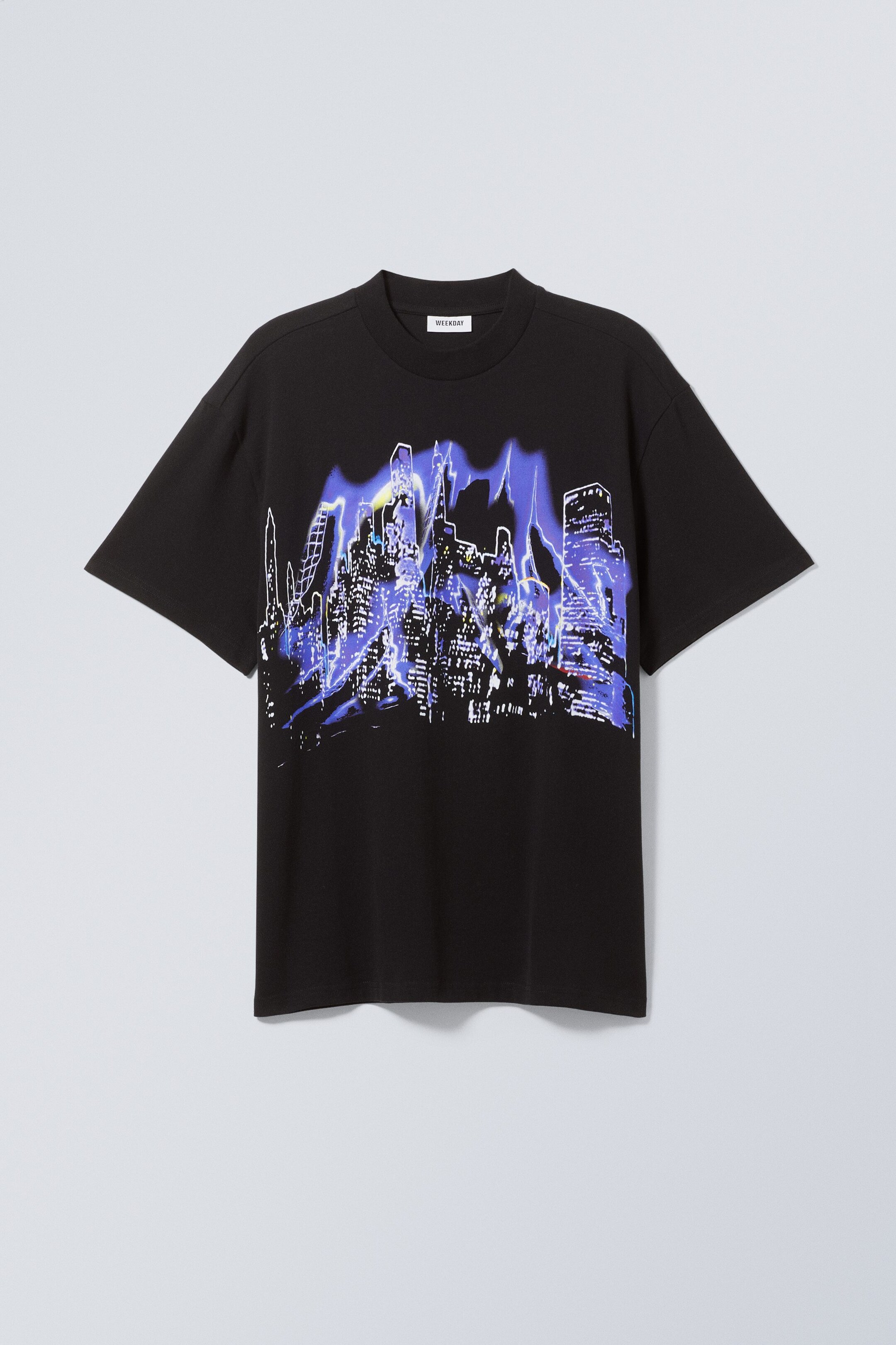 Big Apple-Skyline - T-Shirt Great mit Grafik-Print - 0