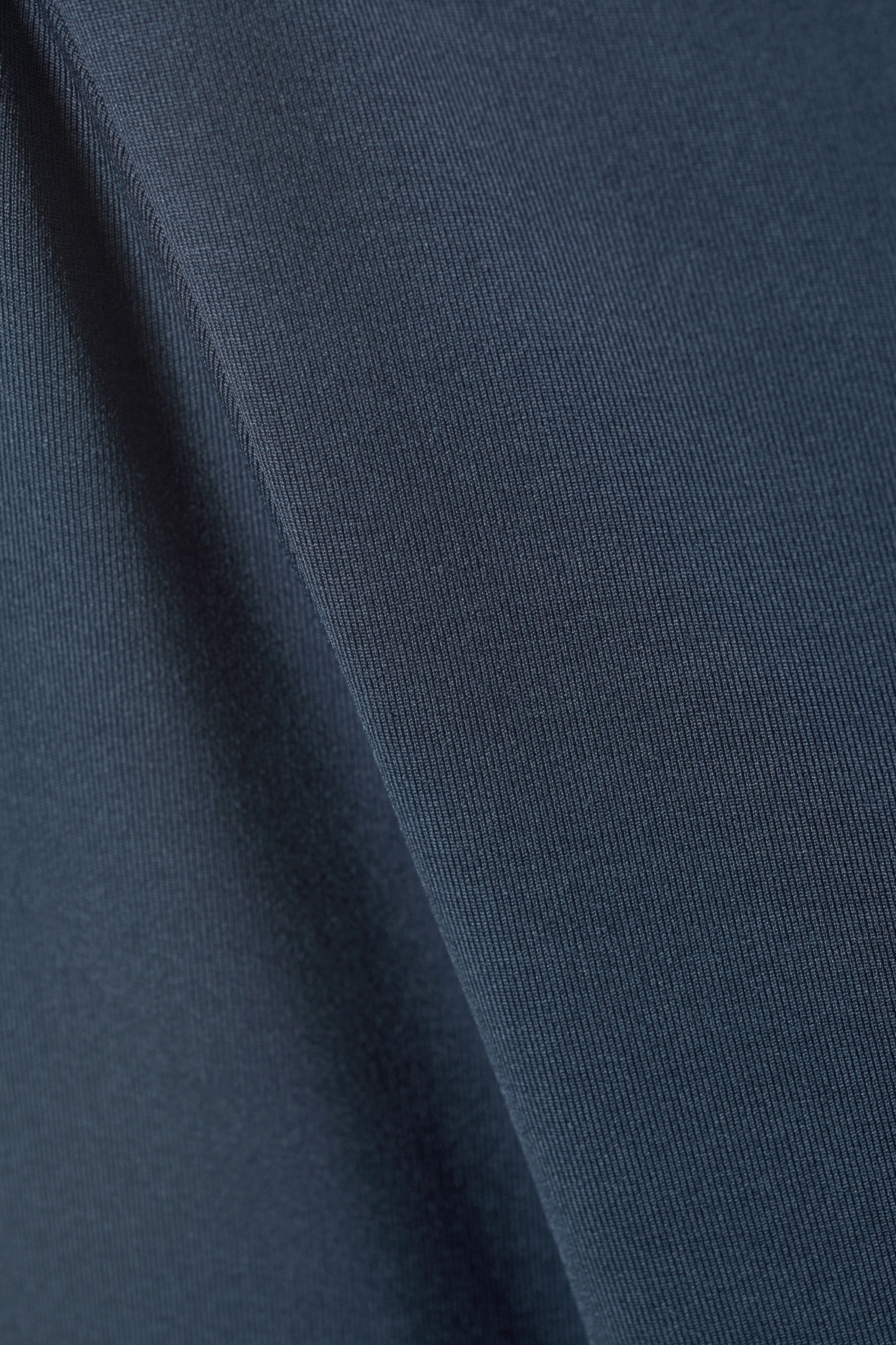 Donkerblauw - Annie top met lange mouwen en boothals - 4