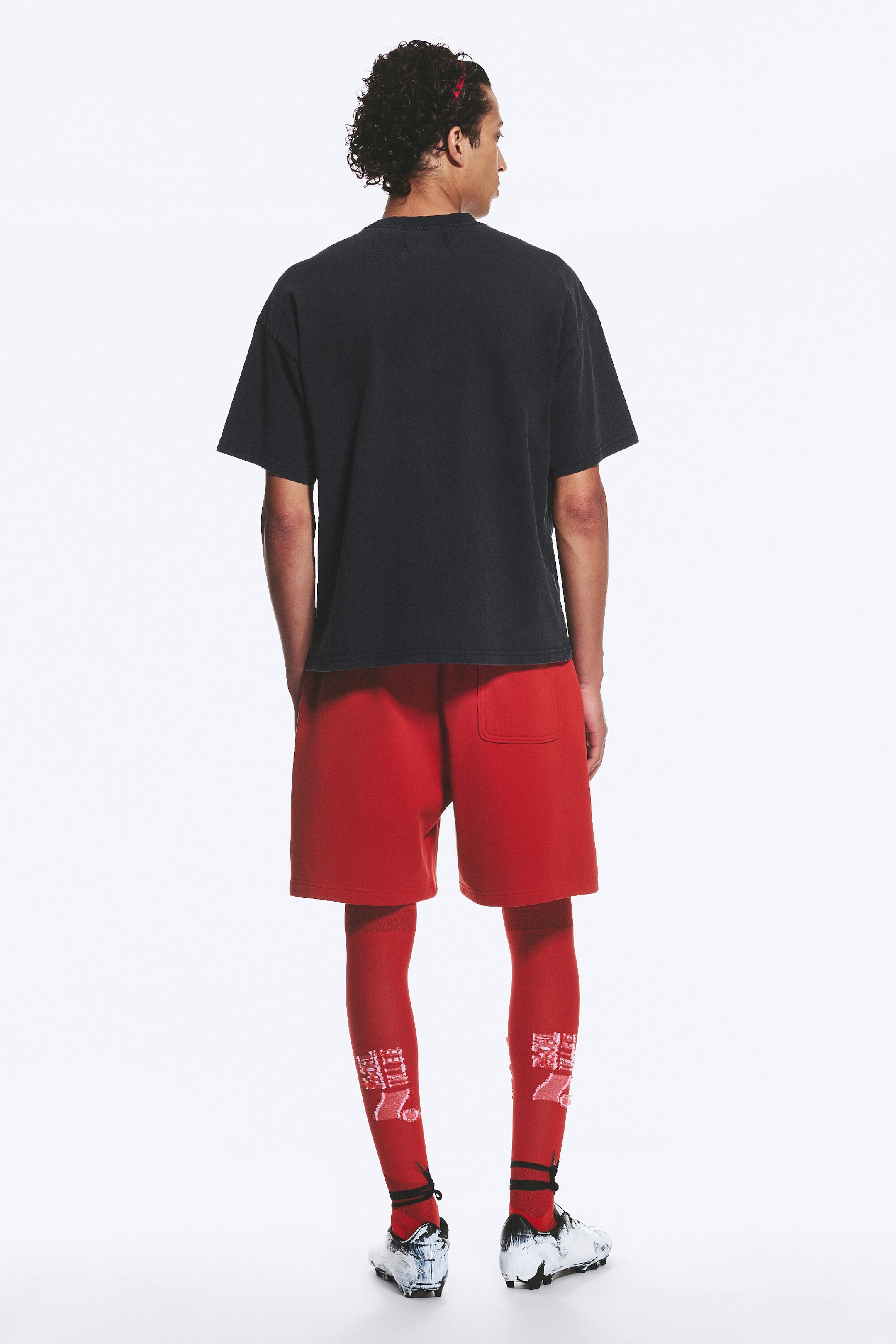 Off Black - TOFFS Loose Boxy Football T-Shirt - 3