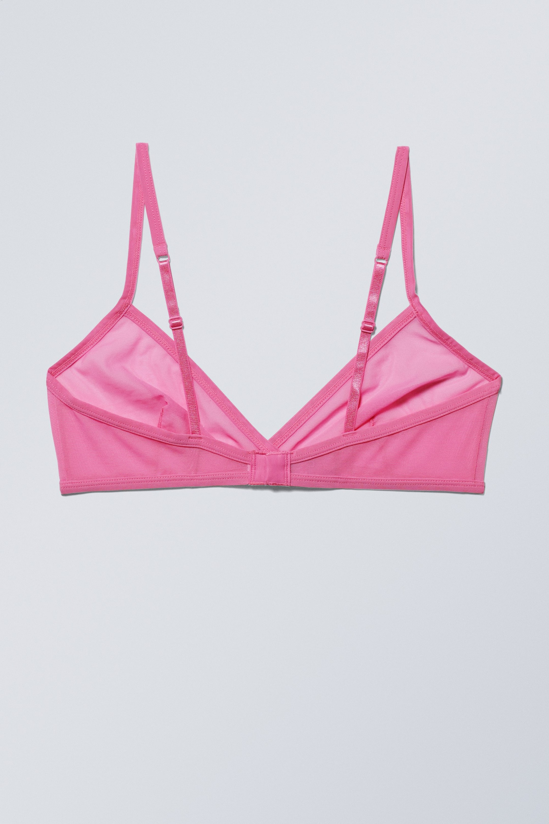 Rosa - Triangel-Bustier Bonnie aus Mesh - 1