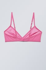 Rosa - Triangel-Bustier Bonnie aus Mesh - 1