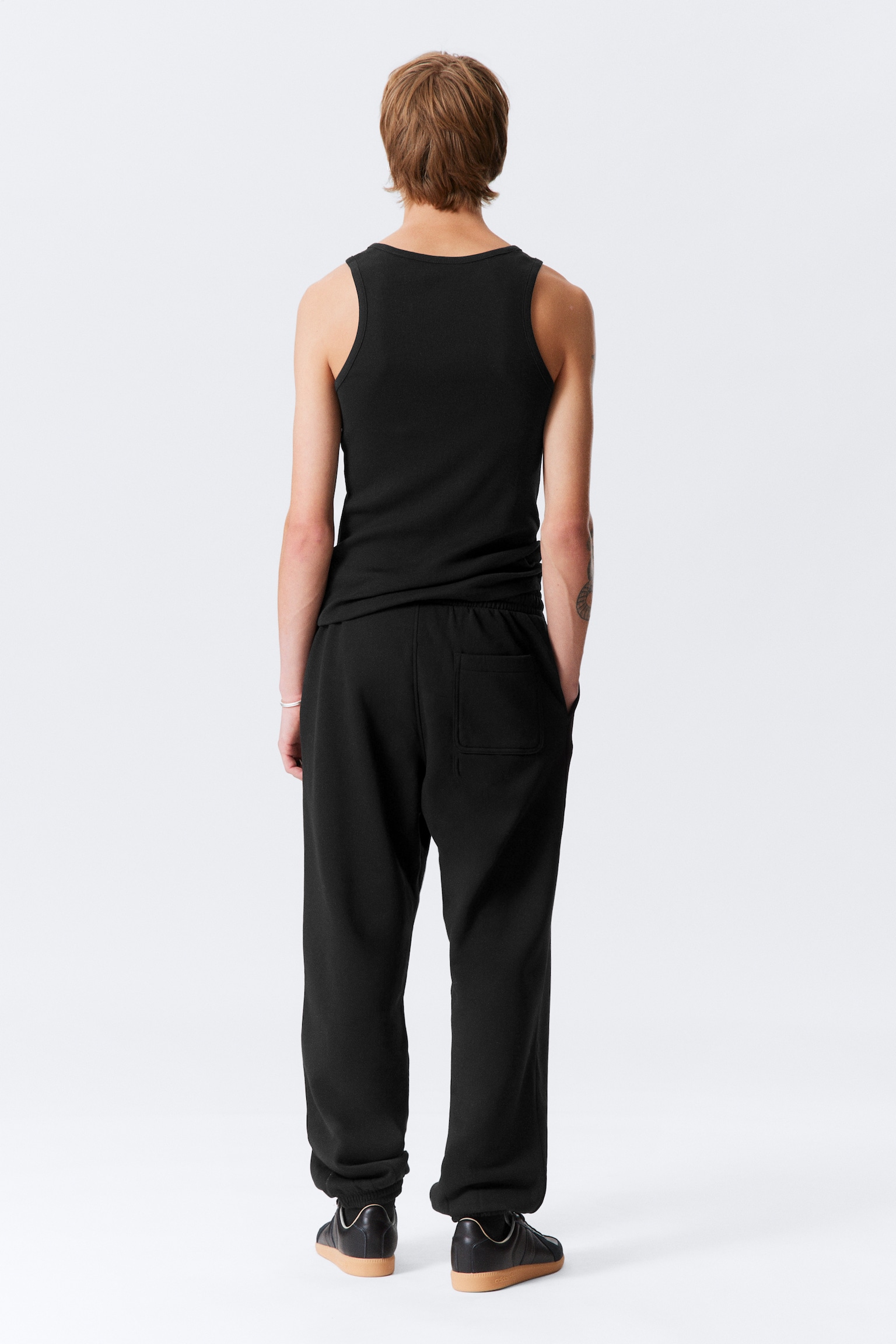 Pantalon de jogging standard - Noir/Gris clair - 6