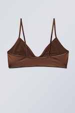 Brun - Trekantsbikinitopp Shine - 1