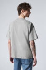 Light Grey - Great Boxy Heavyweight T-Shirt - 2